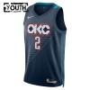 Dres Oklahoma City Thunder Shai Gilgeous-Alexander Nike 2025-26 City Edition Crno Swingman - Dječji